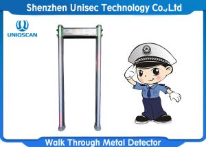Wholesale Outdoor Door Frame Metal Detector 6/12/18 Zones For Security Inspection from china suppliers