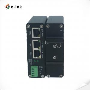 Wholesale Industrial IEEE802.3af/At PoE Splitter With 2-Port Switch Function, Output Voltage 12VDC from china suppliers