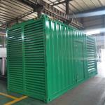 800kva 640kw 50Hz 3 Phase Container Diesel Generator Hotel Diesel Electric