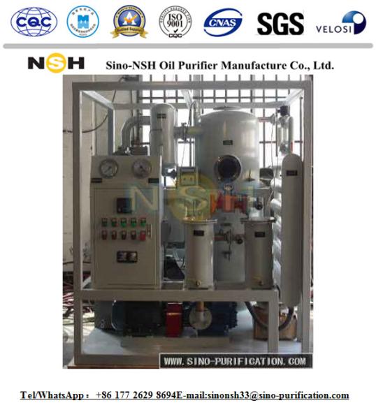 Double Stage Vacuum Transformer Oil Filtration Plant 3000 L/H Oil Treatment