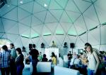 Customized Large Outdoor Geodesic Dome Tent For Commercial Meeting