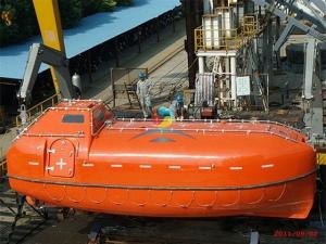 Wholesale Marine Life Saving Equipment Rescue Boats Enclosed FRP With Different Size from china suppliers