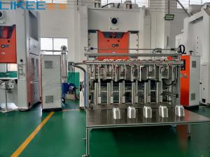 Wholesale 12000 Pcs/Hour Aluminium Foil Food Container Making Machine with Siemens Motor 380V 50HZ from china suppliers