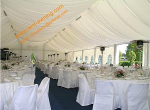 Wholesale Portable Aluminum Tents for Weddings Fire Retardant Luxury Event Party Marquee from china suppliers