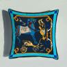 Buy cheap Customisable Navy Blue White Japanese Cushion Cover Wedding Decor Pillowcase from wholesalers