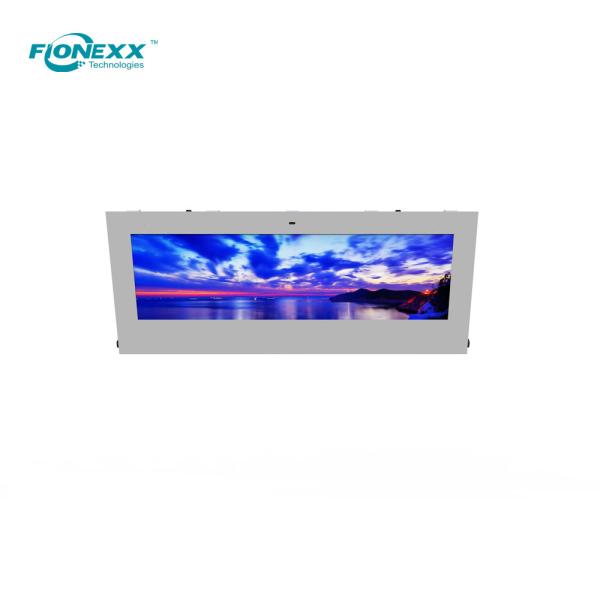 High Contrast Bus Shelter Digital Signage Waterproof Outdoor Digital Signage