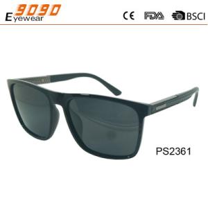 Wholesale New arrive and fashionable sunglasses ,made of plastic, suitable for men and women from china suppliers