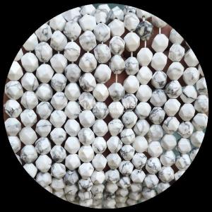 Wholesale Faceted Multi Color Howlite Map Stone Loose Strand Gemstone Beads for DIY Jewelry from china suppliers