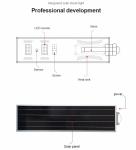 Manufacturer housing ip65 smart outdoor price integrated lighting 60w 80W led