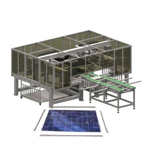 Wholesale 200-1000kg/h Capacity Solar Panel Recycling Line for Photovoltaic Panel Recovery from china suppliers