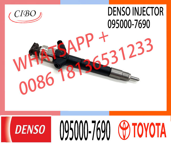 095000-7690 0950007690 Common Rail Injector DCRI107690 23670-09270 23670-0R050 for Toyota RAV4 2.0 D 1AD/2AD-FTV 095000-