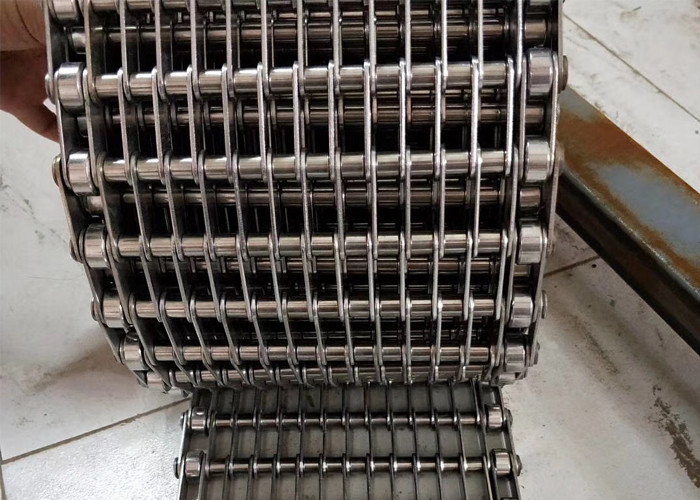 Food Grade Sus Eye Link Conveyor Wire Mesh Belt for Biscuit Processing