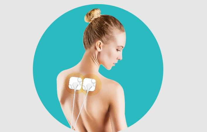 25g Home Body Massager 1.25m Wireless Tens Unit For Back Pain