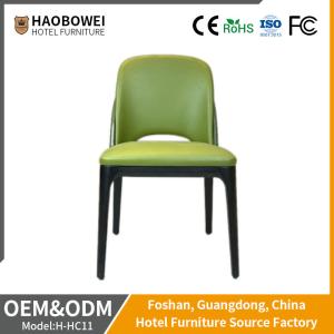 Wholesale Banquet Party Mustard PU Leather Dining Chair Ash Wood For Home Dining Room from china suppliers