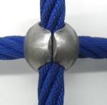 Aluminium X Connector|16mm Combi Rope Playground Spare Parts