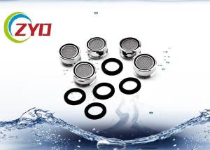 Wholesale Stainless Steel Nut Shower Head Aerator , 77% Water Saving Bathroom Tap Aerator from china suppliers
