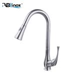 Cold Hot Water Pull Out Spray Stainless Steel Faucet