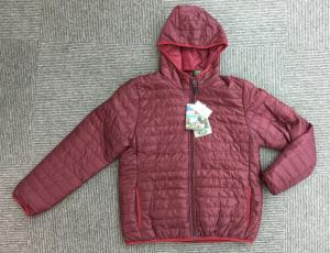 Wholesale 120g Polyester Filling Mens Quilted Down Jacket With Hood Middle Thickness from china suppliers