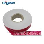 Strong Adhesive Hot Melt Void Tamper Evident Tape For PE Courier Bags