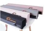 Long Square Single Rose Gift Box Semi Transparent Shipping Boxes For Flower