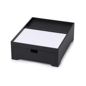 Wholesale Customized 210*270*85mm acrylic hotel amenities box , toothbrush container for 5-star hotel from china suppliers