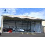 Painted Steel Structure Airplane Hangar Shed Space Frame Aircraft Hangar Roof