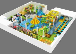 Wholesale Indoor Kids Adult Trampoline Park Playground With Slam Dunk from china suppliers