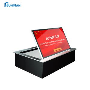 Wholesale Desktop Flip Display Flip Flop Computer 15.6 Inch Scroll Up Screen Conference System from china suppliers