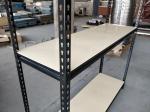 Light Duty Rivet Rack Shelving , Steel Material Boltless Warehouse Shelving