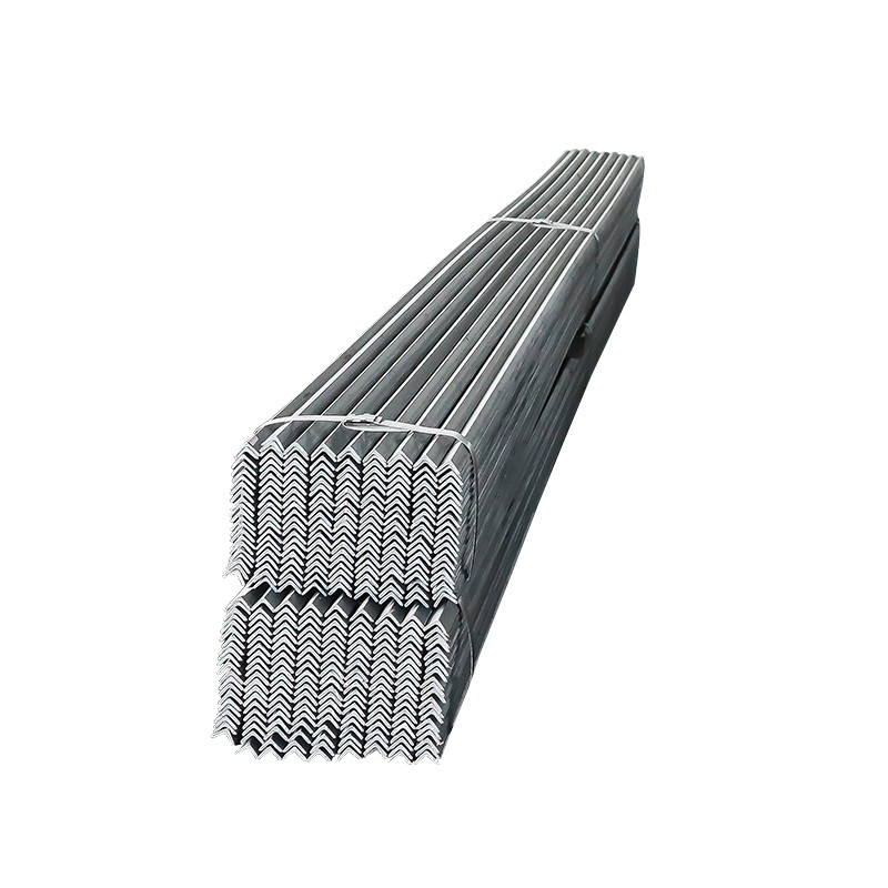 Hot Rolled Galvanized Angle Bar Steel Profile Zinc Layer With Grade AISI 6mm