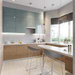 3M Modern Corner Stone Grey Kitchen Cabinets With Island Sintered Stone