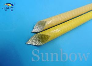 Wholesale Heat resistance and good electrical Polyurethane (PU) fiberglass sleeve for F grade machinery from china suppliers