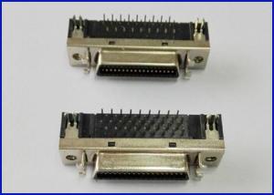 Wholesale SCSI 50P Socket Connector metal hood Brass material waterproof from china suppliers