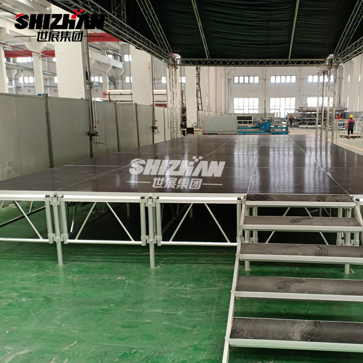 4x4 easy install dj event mobile dance stage