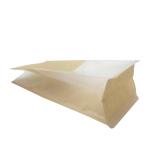Ecofriendly Ink Kraft Paper Bread Bags Gravure Printing Kraft Baguette Bags