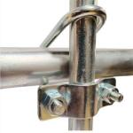Galvanized Steel Greenhouse Metal Frame Parts Pipe Connectors