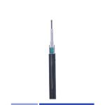 6 Fiber Outdoor Fiber Optic Cable Singlemode OS2 Central Loose Tube Cable PE