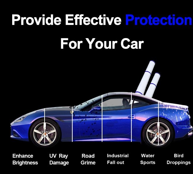 10 Mil Clear TPU Car PPF Heat Repair Installation Friendly Vehicle Paint Protection Film