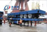 Truck Trailer 3 Axle 40-60 tons 13000mm length curtain side wall cargo semi
