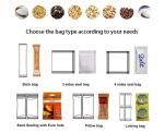 3g 240mm Granule Packing Machine 10bags/min Walnut Volume Cup Weighing