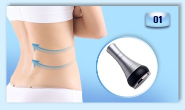 RF Body Slimming Shape Laser Face Lifting Machine 40khz Ultrasonic Frequency