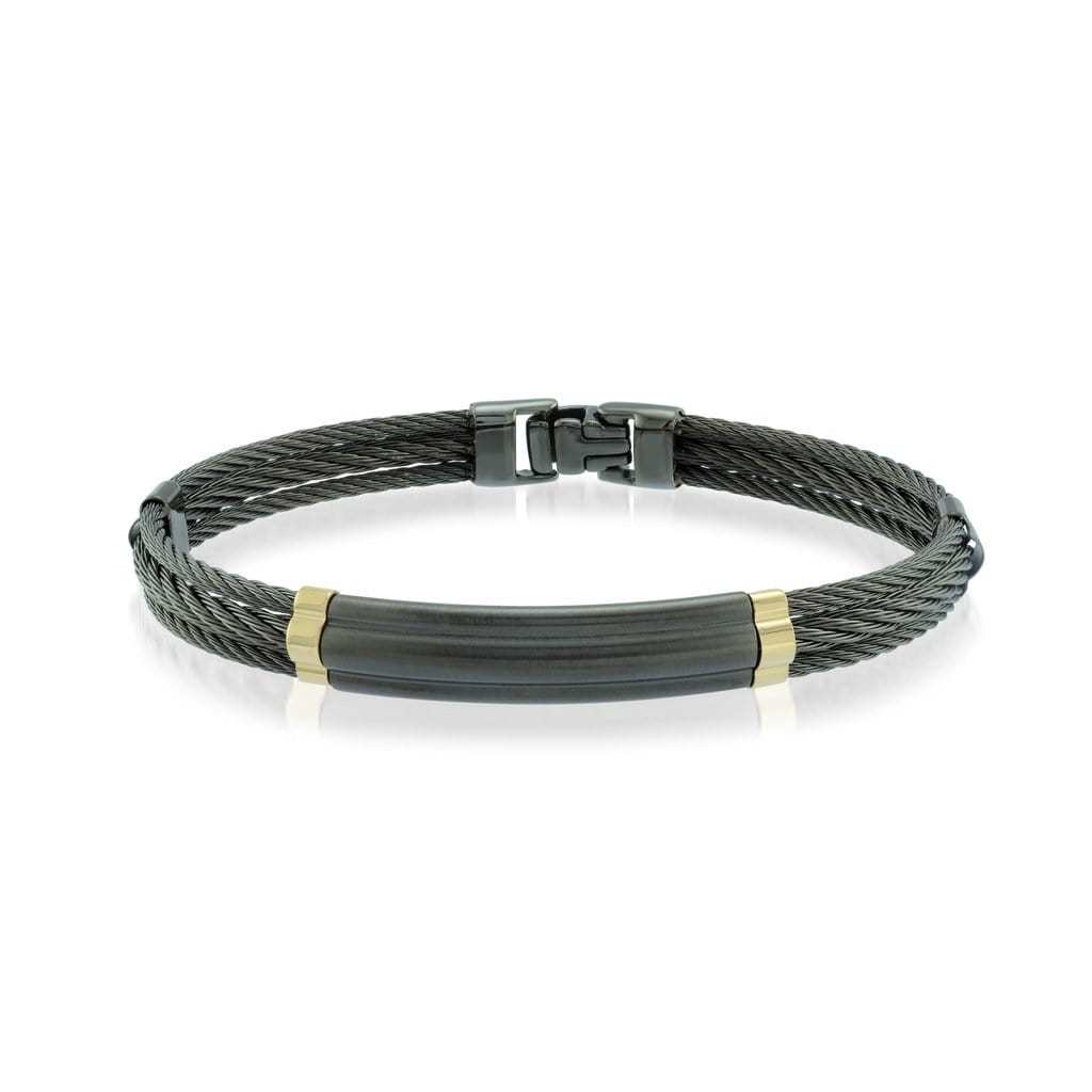 Mens Braided Leather Wrap Bracelet With Stainless Steel Clasp PU Leather Bracelet