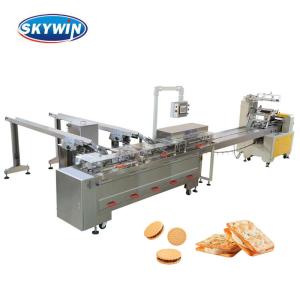 Wholesale ISO Approved Flow Pack Packaging Machine Biscuit Sandwich Machine from china suppliers