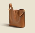 Hasp Closure PU Shoulder Bag Armpit Leather Underarm Bag