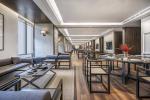 Modern Banquette Booth Style Dining Set / Restaurant Table Chair Sets
