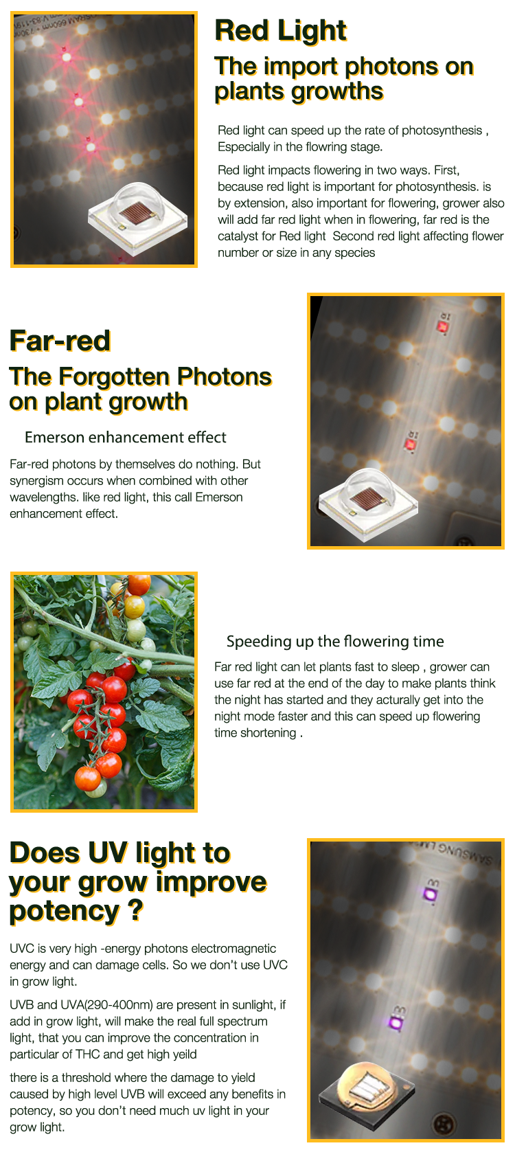 ETL Foldable 730nm Samsung LM301B LM301H 600w Bar Grow Light 3
