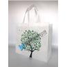Buy cheap 120gsm recyclable Silkscreen printing PP non- laminated non woven shopping bag from wholesalers