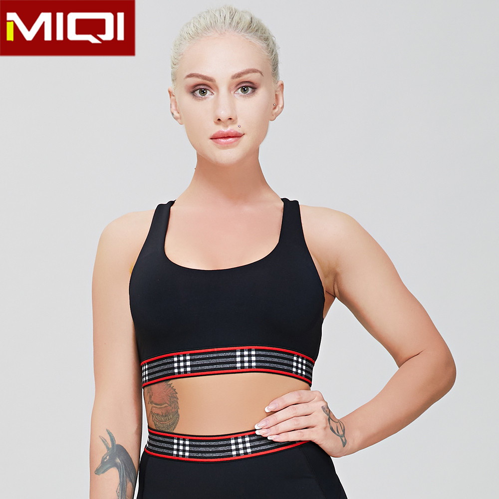 Back Hollow Out Vest Women Sport Workout Crop Tops