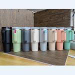 Custom Logo Water Bottle 40oz Stainless Steel Insulated Travel Mug for Camping