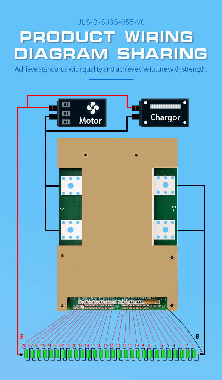 4s 20s 28s 30A 60A 80a 100a Hot Selling BMS Common Port 48v Lto Bms For Energy Storage